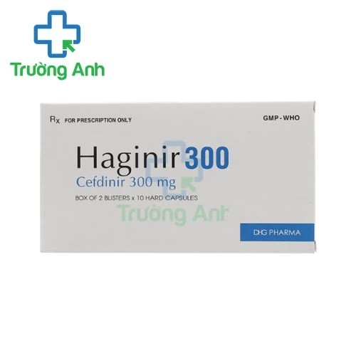 Haginir 300 - Thuốc kháng sinh điều trị nhiễm khuẩn